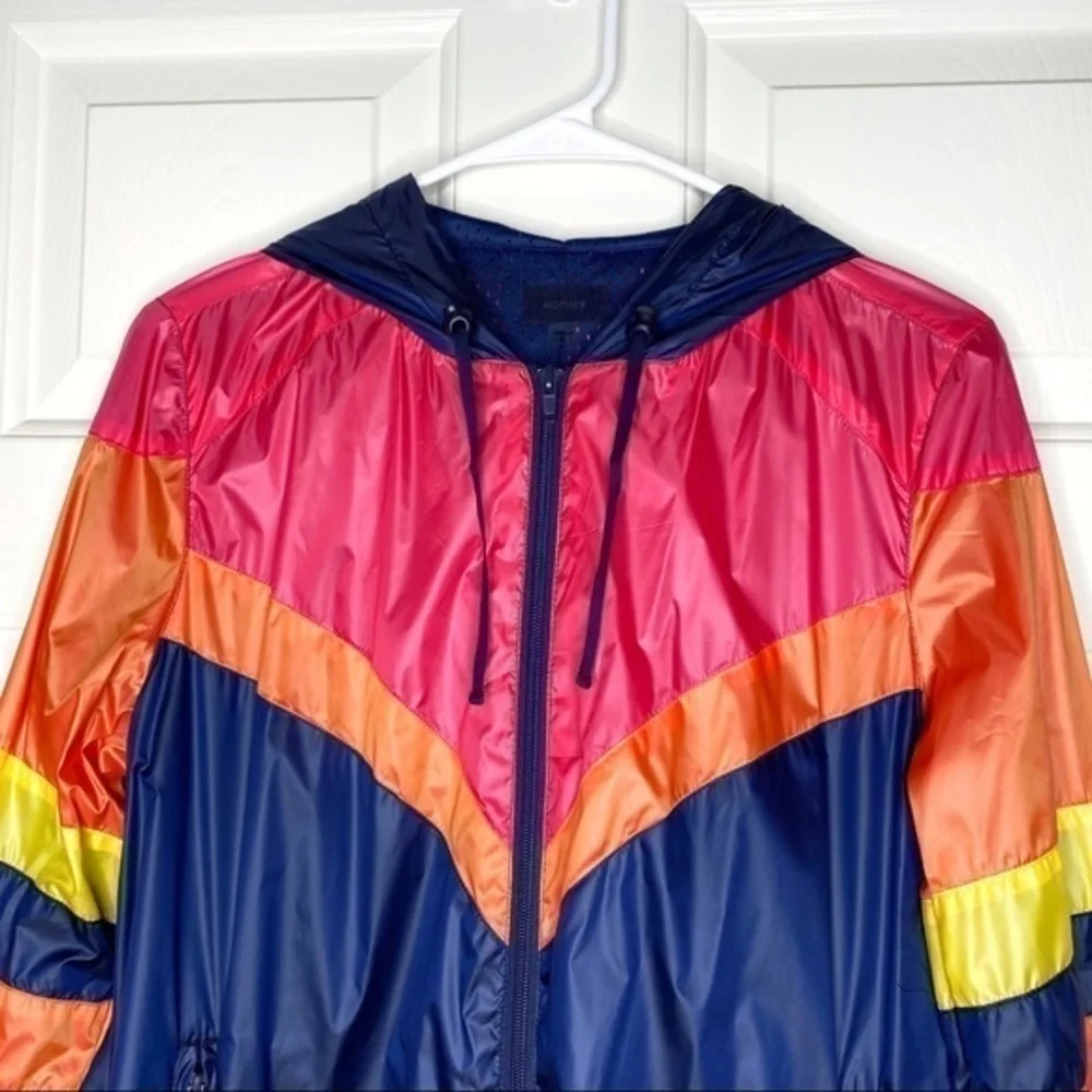 MOTHER The Triple Stripe Sport Breaker Jacket NWT